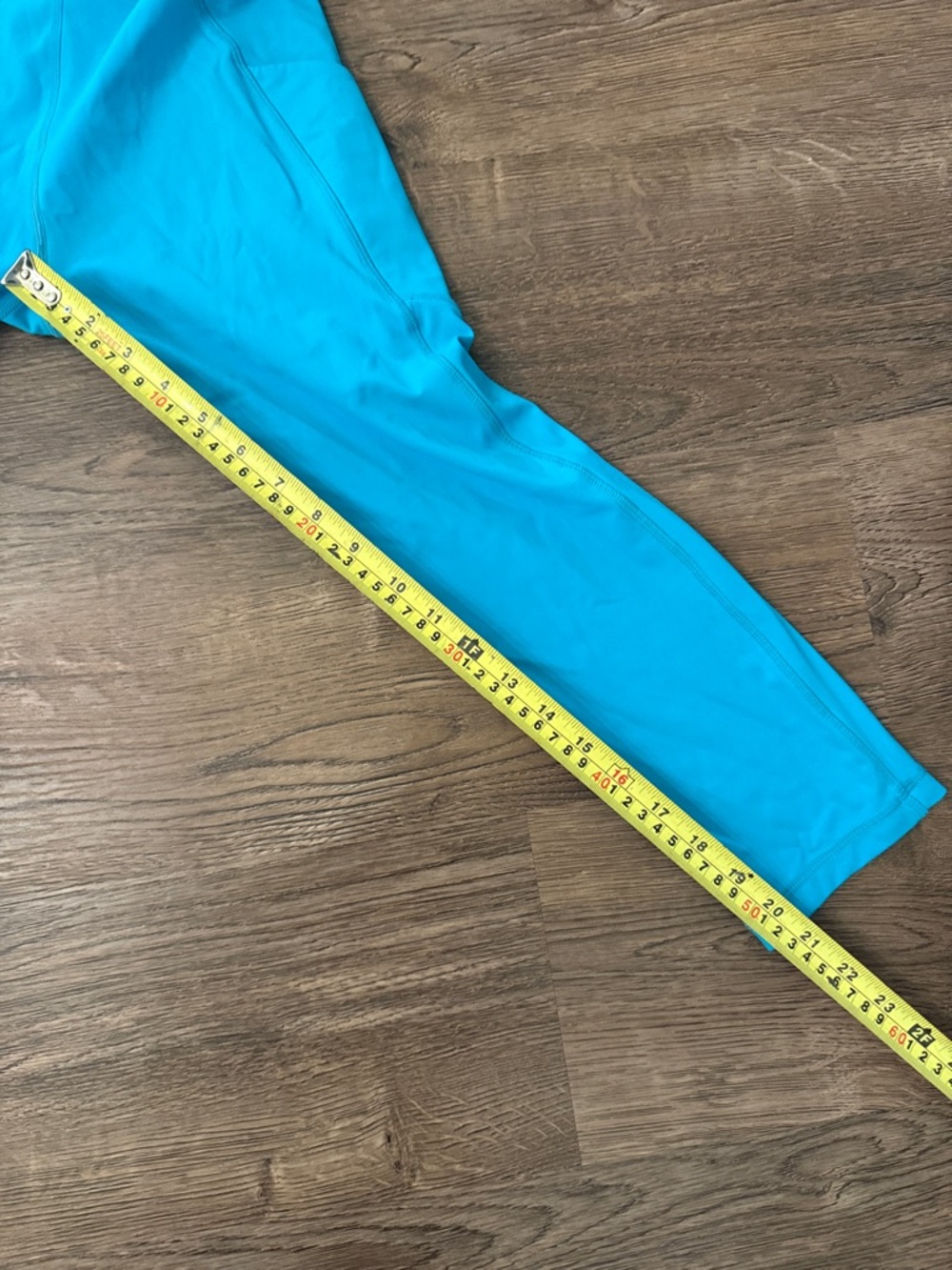 lululemon athletica Bright Aqua Active Leggings Size 6 - Picture 4 of 8